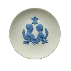 Vintage Wedgwood Jasperware Royal Wedding Princess Diana Prince Charles 1981